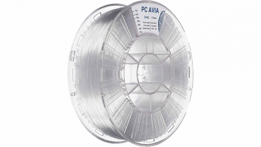 PC пластик REC AVIA прозрачный 1,75 мм 0,75 кг