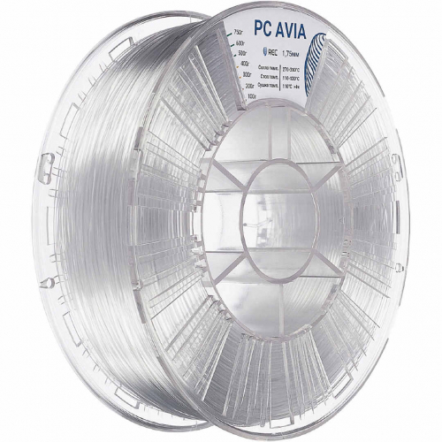 PC пластик REC AVIA прозрачный 1,75 мм 0,75 кг