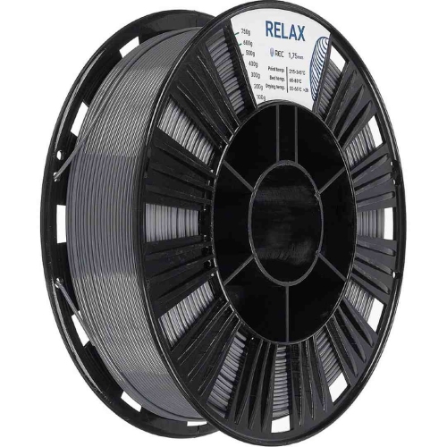 PETG пластик REC Relax серый 1,75 мм 0,75 кг