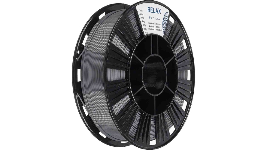 PETG пластик REC Relax серый 1,75 мм 0,75 кг