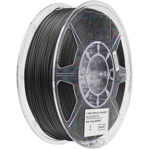 PETG-CF пластик ESUN Black 1,75 мм 1 кг