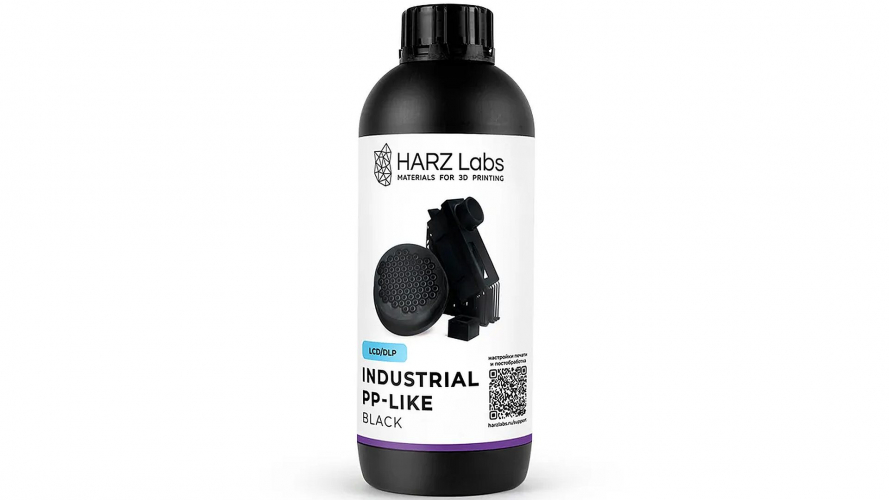 Фотополимер HARZ Labs Industrial PP-like Black (1 кг)
