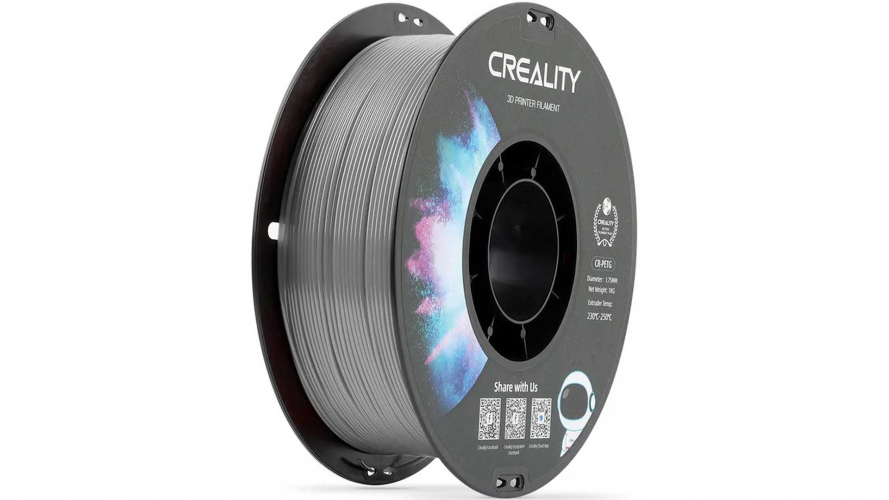 PETG CR series пластик Creality Grey 1,75 мм 1 кг