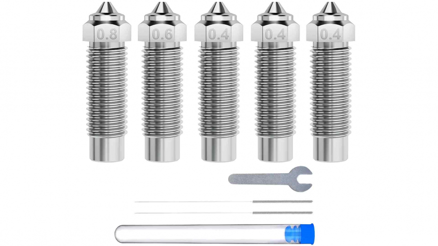 Сопло 3D-принтера Elegoo Neptune 4 Max / 4 Plus набор сталь закаленная