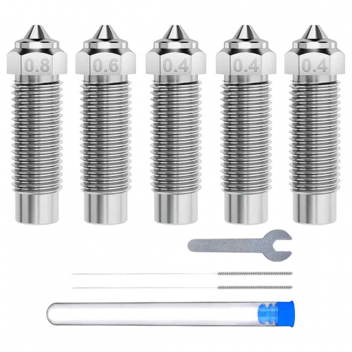 Сопло 3D-принтера Elegoo Neptune 4 Max / 4 Plus набор сталь закаленная