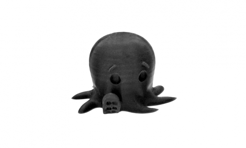 PLA пластик REC черный 2,85 мм 2 кг