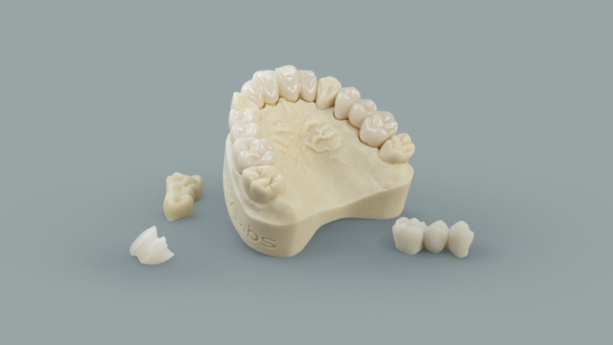 Фотополимер HARZ Labs Dental Model Ivory (1 кг)