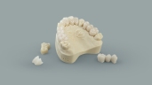 Фотополимер HARZ Labs Dental Model Ivory (1 кг)