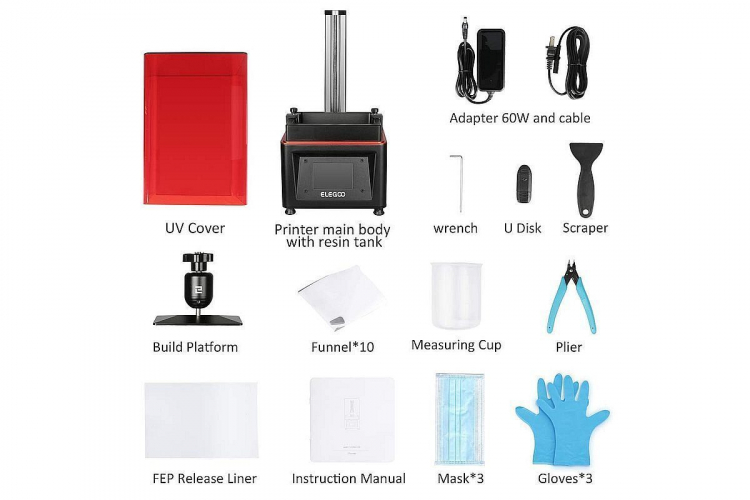 3D-принтер Elegoo Mars UV