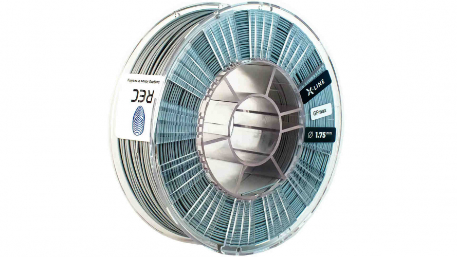 PETG GF Max пластик REC X-line (PETG+GF10) 1,75 мм 0,75 кг