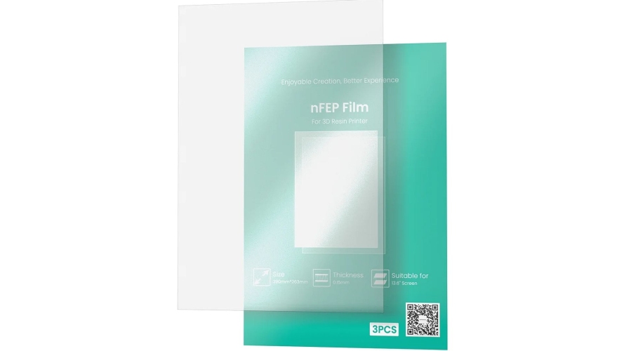 Оригинальная nFEP-пленка для 3D принтера UniFormation GK3 Ultra (3 шт.) 0,15 мм