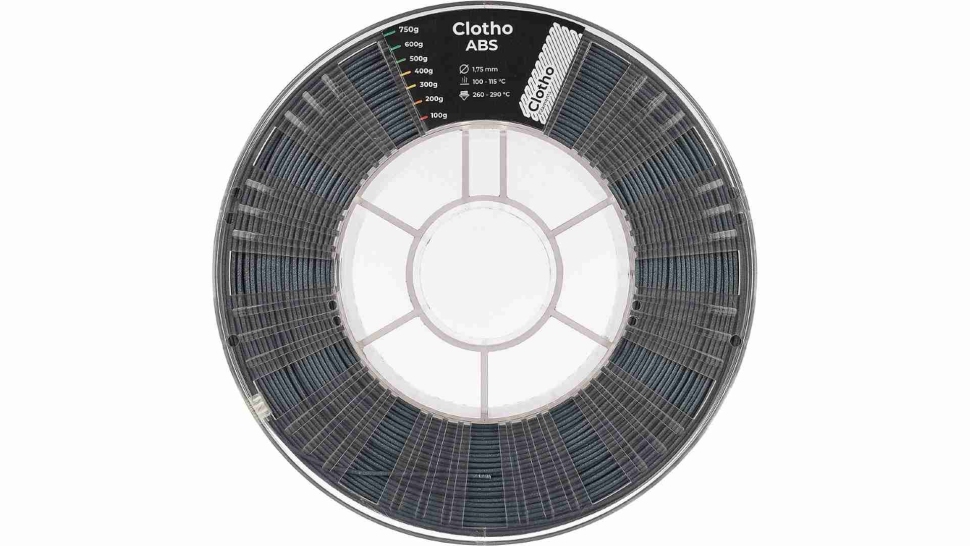 Clotho Filaments ABS GF-13 Dark Grey Clotho-Filaments-ABS-GF-13-Dark-Grey
