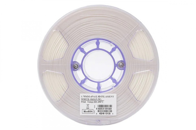 PA12 пластик ESUN White 1,75 мм 1 кг