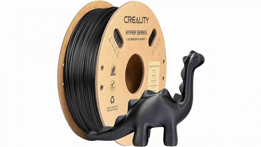 PLA-CF Hyper series пластик Creality Black 1,75 мм 1 кг