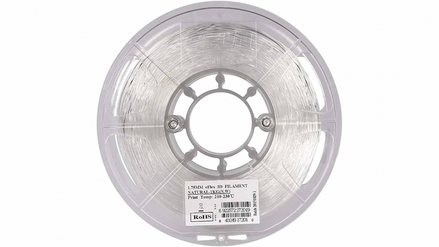 TPU-87A пластик ESUN eFlex Natural 1,75 мм 1 кг