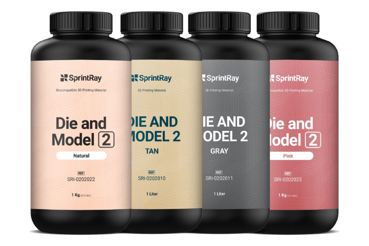 Фотополимер SprintRay Die and Model 2 Tan (1 л)