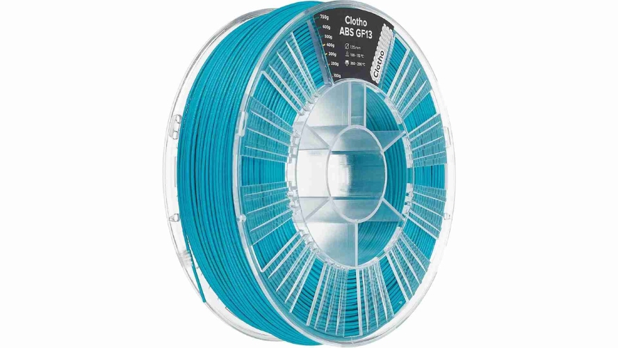 ABS GF-13 пластик Clotho Filaments Bluegreen 1,75 мм 0,75 кг