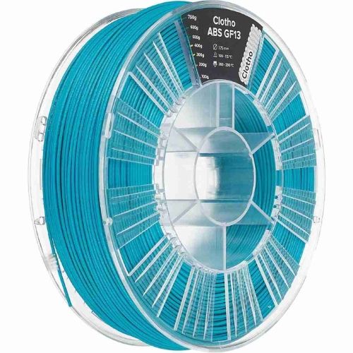 ABS GF-13 пластик Clotho Filaments Bluegreen 1,75 мм 0,75 кг