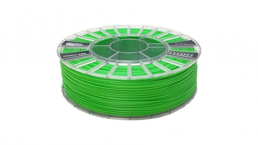 ABS GF-13 пластик Clotho Filaments Green 1,75 мм 0,75 кг