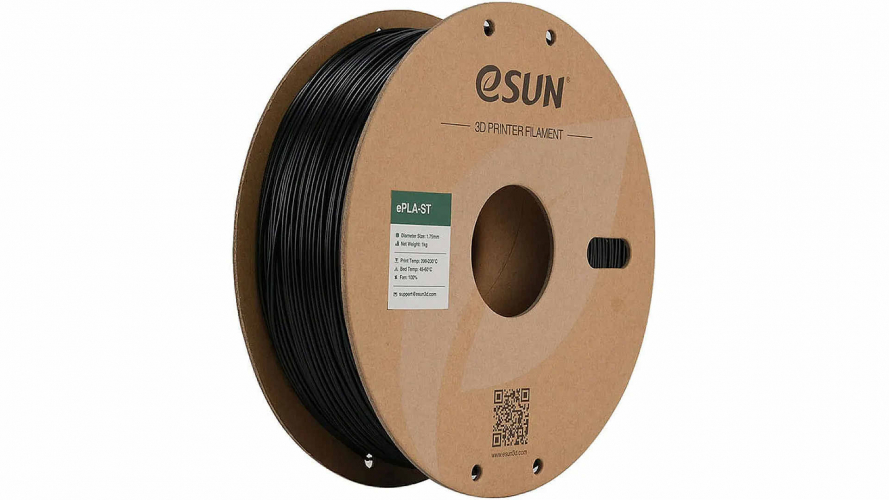 PLA-ST пластик ESUN Black 1,75 мм 1 кг