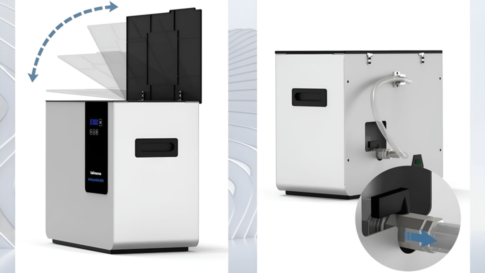 Resin Wash Machine W230 UniFormation-Resin-Wash-Machine-W230-Work