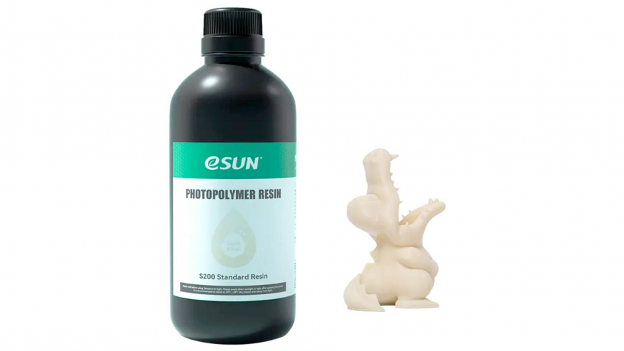 Фотополимер ESUN S200 Standard Resin Light Khaki (1 кг)