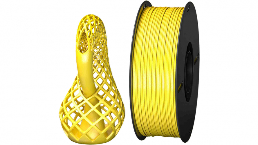 ABS CR series пластик Creality Yellow 1,75 мм 1 кг