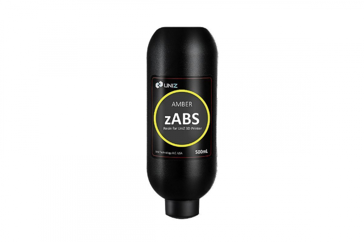 Фотополимер UNIZ zABS янтарный (0,5 л)