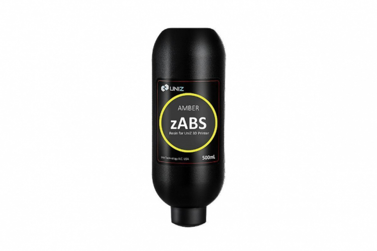 Фотополимер UNIZ zABS янтарный (0,5 л)