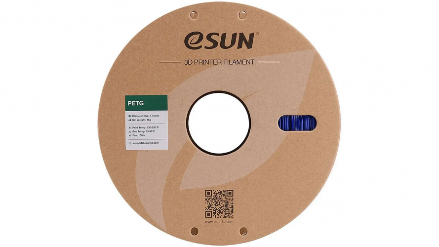 PETG пластик ESUN Blue 1,75 мм 1 кг