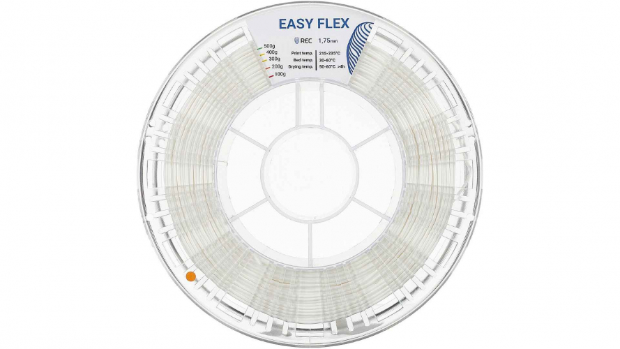 TPU A95 пластик REC Easy Flex белый 1,75 мм 0,5 кг