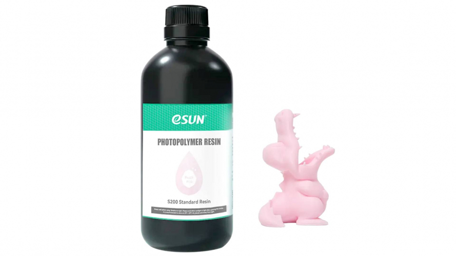 Фотополимер ESUN S200 Standard Resin Peach Pink (1 кг)