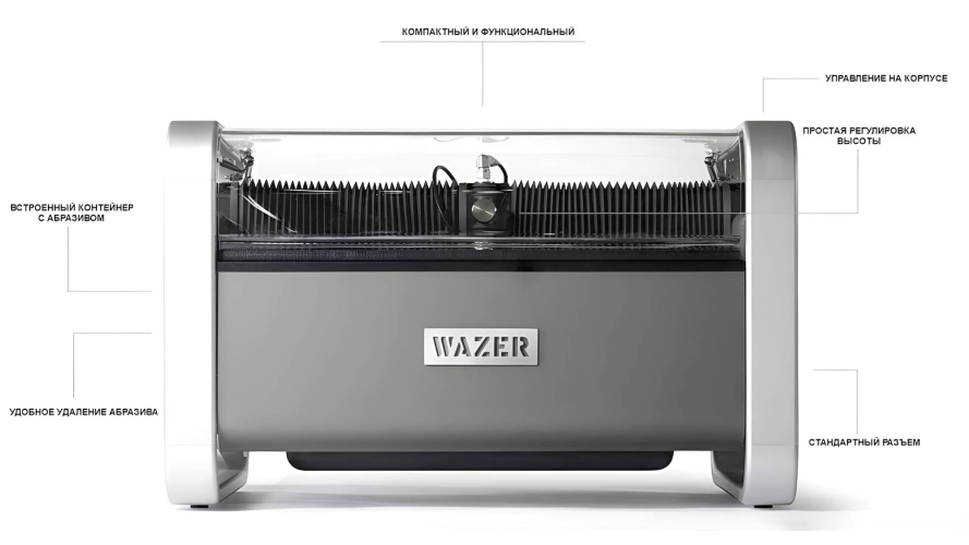 Гидроабразивный станок WAZER Desktop