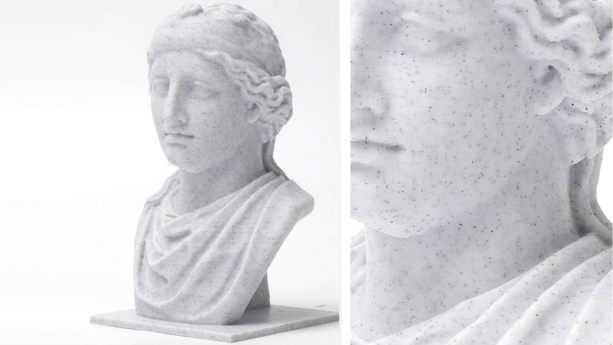 PLA eMarble пластик ESUN мраморный 1,75 мм 1 кг