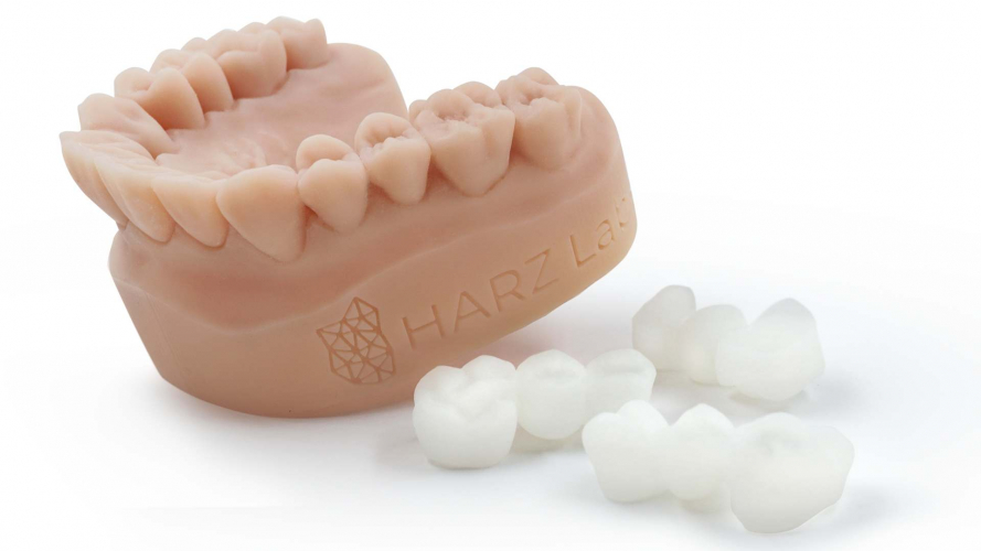 Фотополимер HARZ Labs Dental Bleach PRO (0,5 кг)