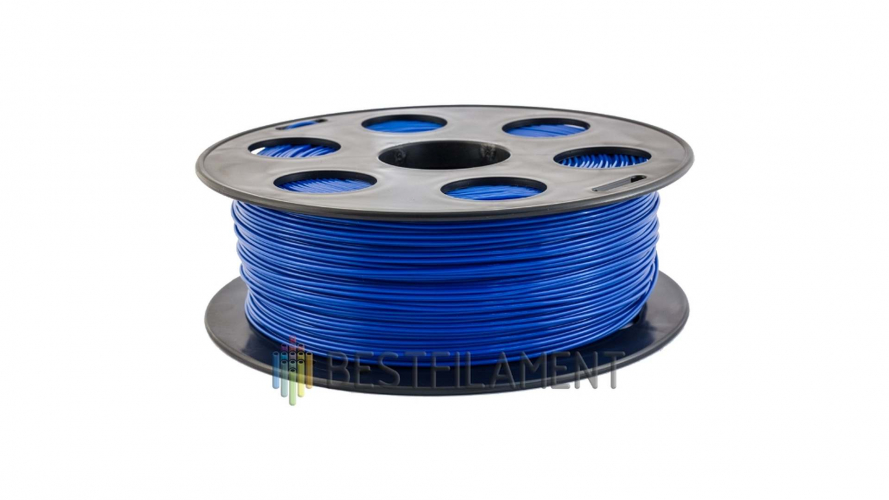 PLA пластик Bestfilament синий 1,75 мм 1 кг