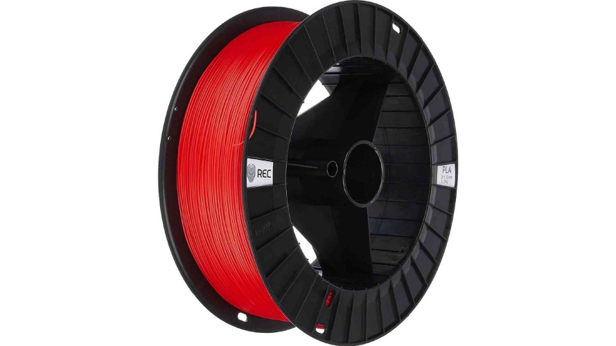 PLA пластик REC красный 1,75 мм 2 кг