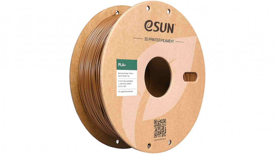 PLA+ пластик ESUN Brown 1,75 мм 1 кг