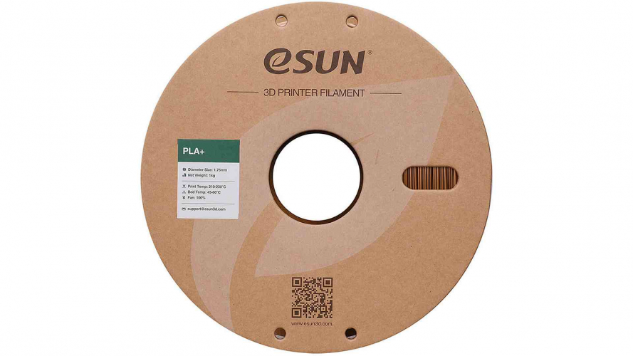 PLA+ пластик ESUN Brown 1,75 мм 1 кг