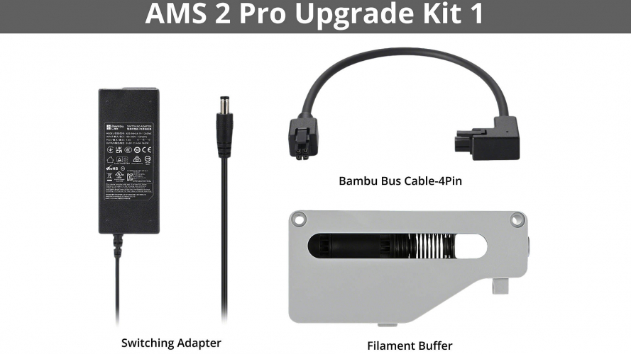 Комплект обновления Bambu Lab AMS 2 Pro Upgrade Kit с Filament Buffer