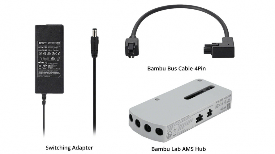 Комплект обновления Bambu Lab AMS 2 Pro Upgrade Kit с AMS Hub