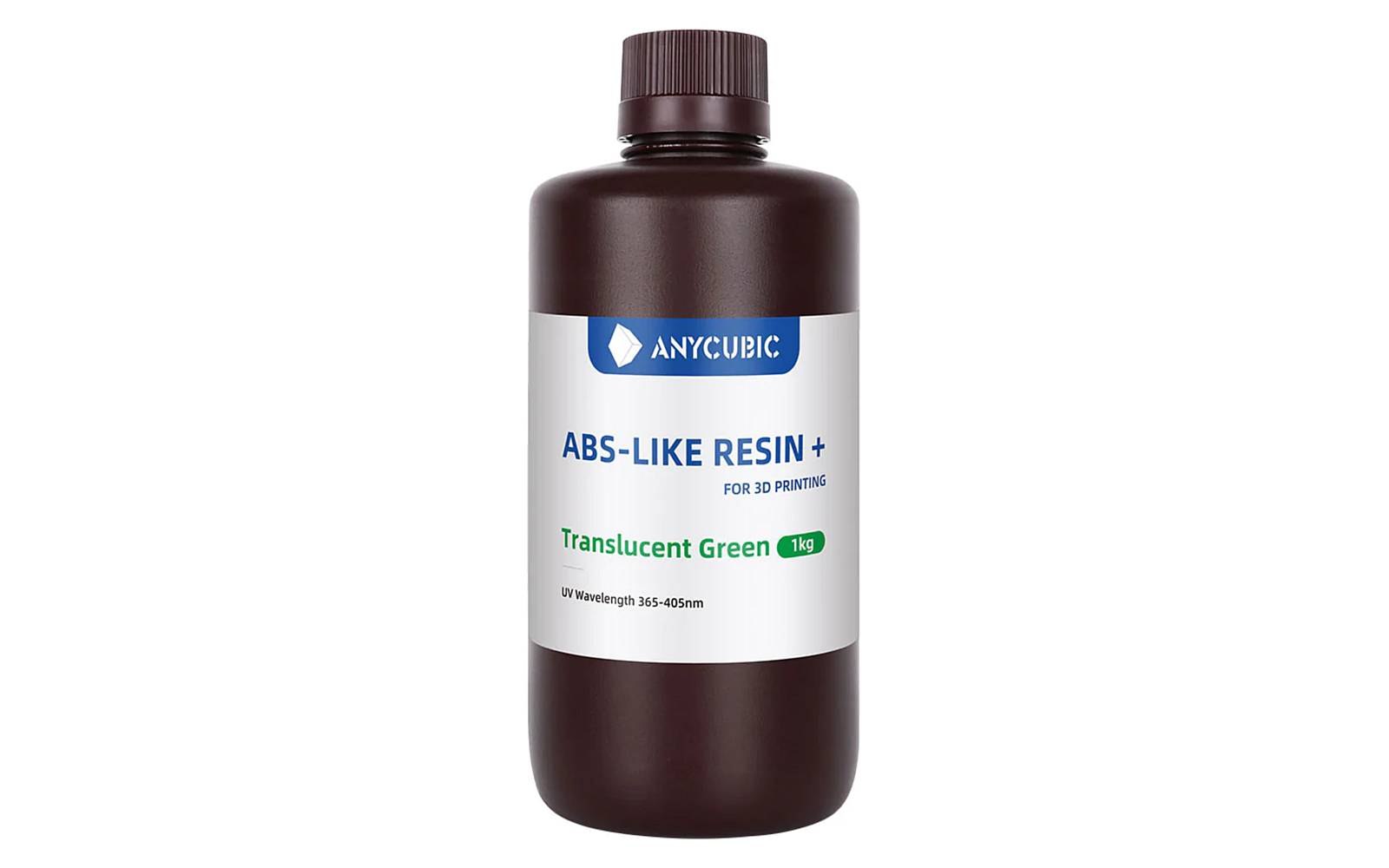 Anycubic ABS-Like Resin+ Translucent Green