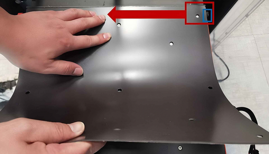 Пластина печатная PEI 3D-принтера Raise3D Pro2 / Pro2 Plus с магнитной подложкой