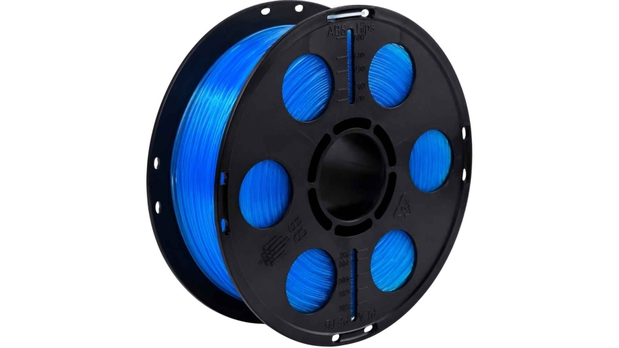 PLA пластик Bestfilament флуоресцентный голубой 1,75 мм 1 кг