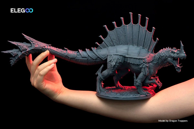 Фотополимер Elegoo Water Washable 8K Space Grey (1 кг)