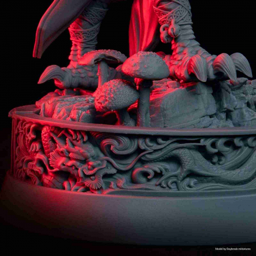 Фотополимер Elegoo Water Washable 8K Space Grey (1 кг)