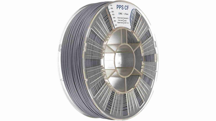 PPS CF пластик REC 1,75 мм 0,75 кг