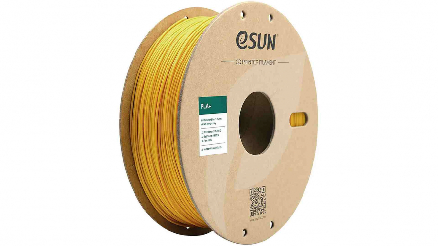 PLA+ пластик ESUN Yellow 1,75 мм 1 кг
