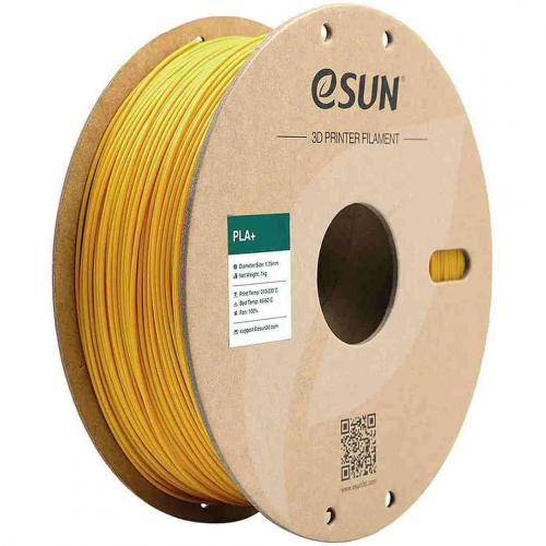 PLA+ пластик ESUN Yellow 1,75 мм 1 кг