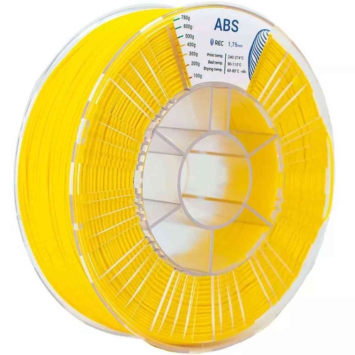 ABS пластик REC желтый 1,75 мм 0,75 кг